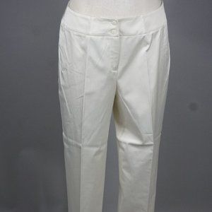Talbot Dress Pants White SZ 12